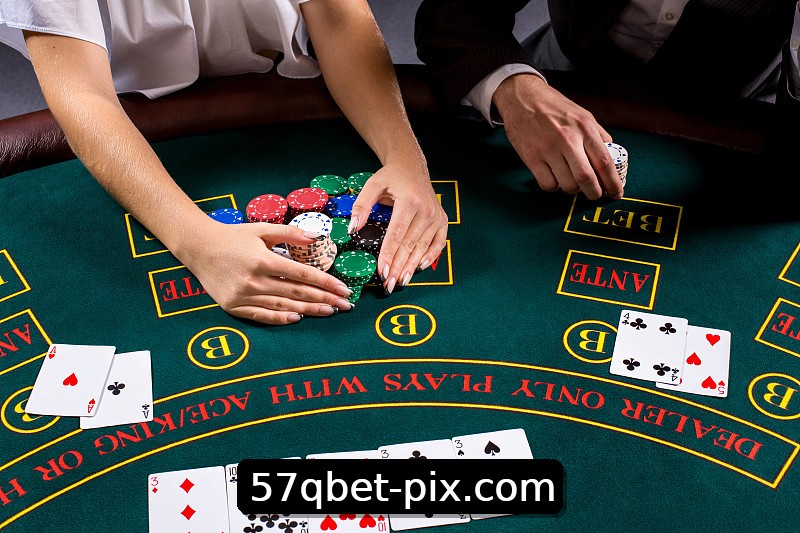 Mesa de Blackjack 57qbet